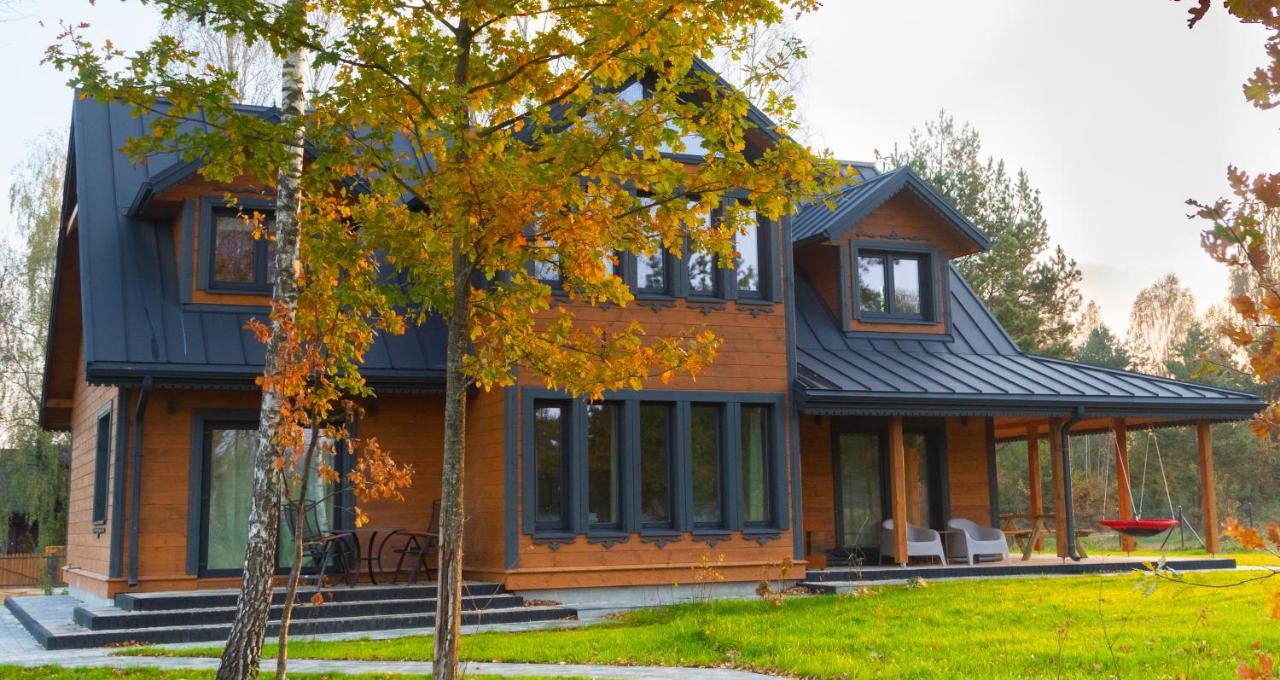 Zubrowe Siolo - Dom Nad Lakami Apartment Bialowieza Bagian luar foto